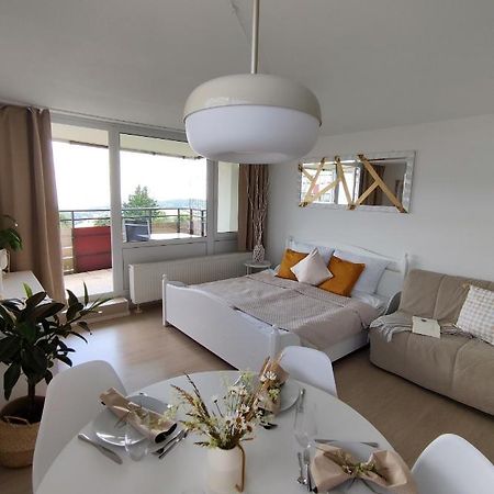 Pools, Sauna Und Balkon Mit Panoramablick Sankt Englmar Exteriér fotografie