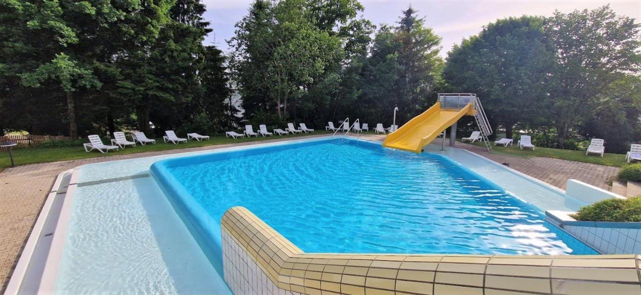 Pools, Sauna Und Balkon Mit Panoramablick Sankt Englmar Exteriér fotografie