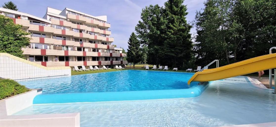 Pools, Sauna Und Balkon Mit Panoramablick Sankt Englmar Exteriér fotografie
