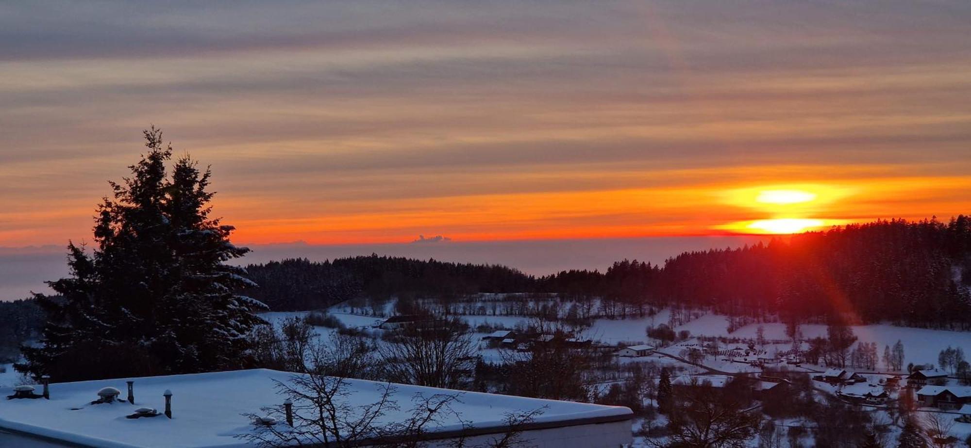 Pools, Sauna Und Balkon Mit Panoramablick Sankt Englmar Exteriér fotografie