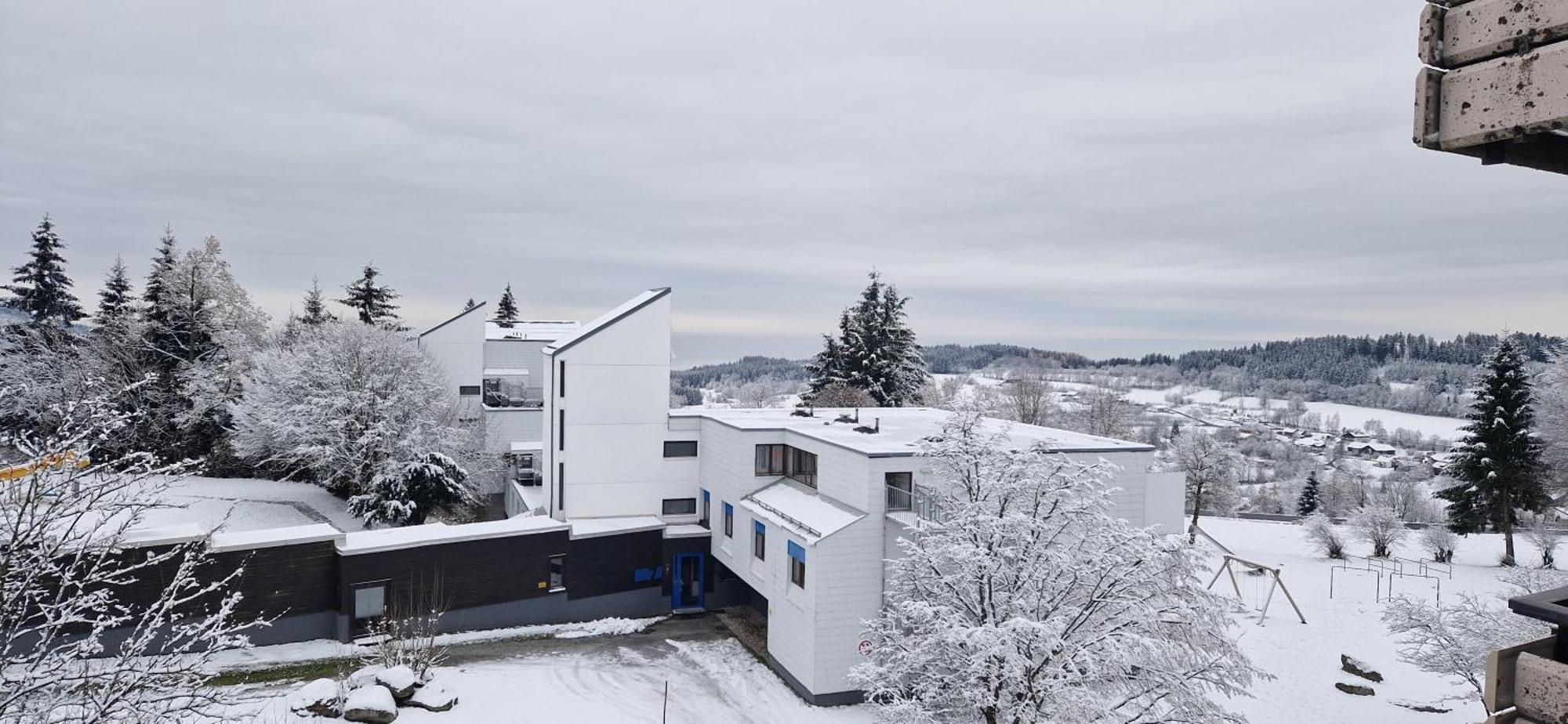 Pools, Sauna Und Balkon Mit Panoramablick Sankt Englmar Exteriér fotografie