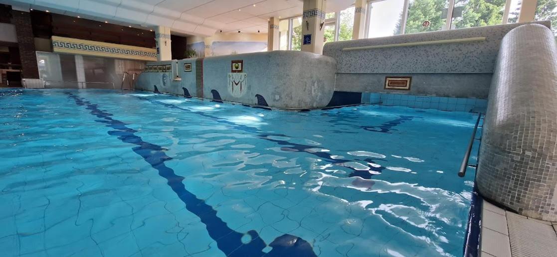 Pools, Sauna Und Balkon Mit Panoramablick Sankt Englmar Exteriér fotografie